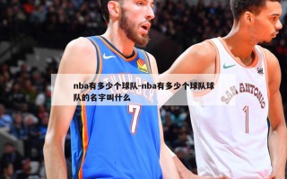 nba有多少个球队-nba有多少个球队球队的名字叫什么